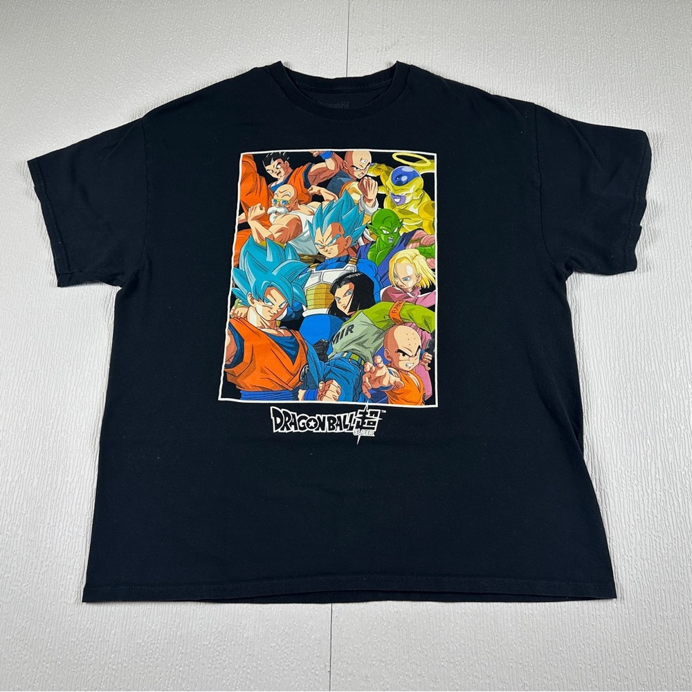 Dragon Ball Super T Shirt Mens XL Anime Graphic Tee DBZ Goku Vegeta